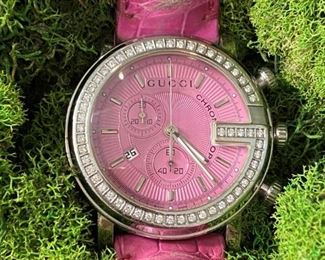 Gucci diamond watch!