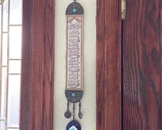 Islamic Wall Tapestry with Blue Eye