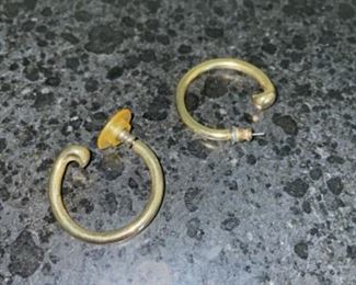 Costume Jewelry Hoop Earrings