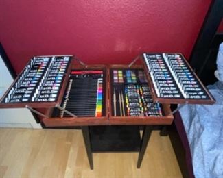 Paint And Color Pencil Art Kit