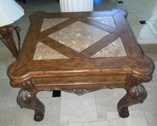 Square Wooden Coffee Table