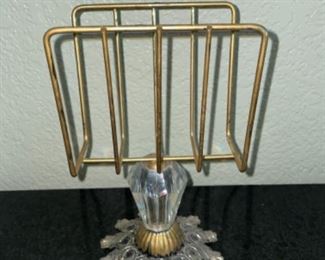 Small Crystal Towel Rack