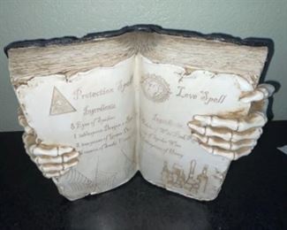 Halloween Spell Book Decoration 