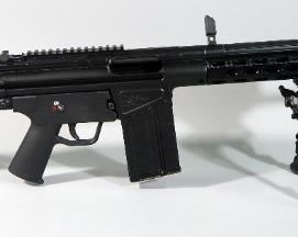 PTR91 Inc. PTR-91 .308 Cal Rifle SN# AW6564, With Bipod, Adjustable Stock, And Paperwork, In Hard Case