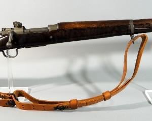 Remington 03-A3 30-06 Cal Bolt Action Rifle SN# 4104766, Flaming Bomb Cartouche On Bbl, With Leather Sling