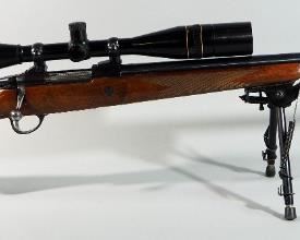 Sako L579 .308 Cal Bolt Action Rifle SN# 321636, With Leupold 24x Scope And Bipod