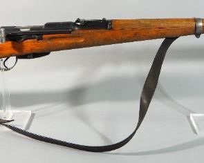 Swiss K31 7.5 x 55mm Straight Pull Bolt Action Rifle SN# 885807, Matching SNs, Leather Sling