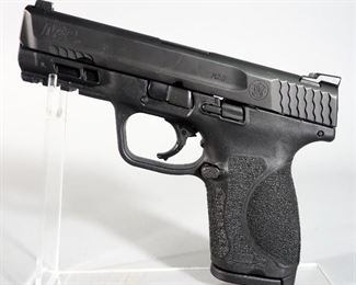Smith & Wesson M&P 2.0 .40 S&W Pistol SN# NBX4035, 2 Total Mags, Mag Extender, And Extra Grips, In Hard Case