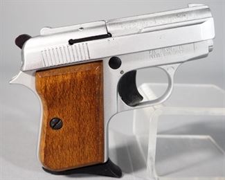 FIE Titan E28C .25 ACP Pistol SN# DK08907, With Paperwork, In Box