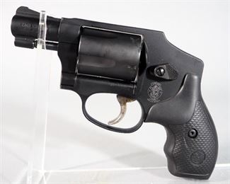 Smith & Wesson 442-1 Airweight .38 S&W Spl + P 5-Shot Revolver SN# DMY5458, With Paperwork, In Hard Case