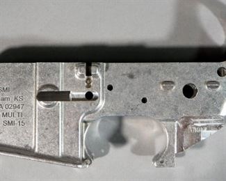 SMI Model SMI-15 Aluminum Multi-Cal Lower Receivers, SN# SMI-A 02943 To SMI-A 02948, Qty 6