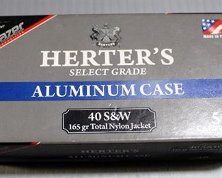 Fiocchi And Herter's .40 S&W Ammo, Approx 89 Rds