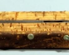 Multi-Blade Folding Knife With Cork Handle