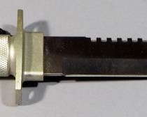 Survival Knives With Compasses And Survival Gear, Qty 2, 6" And 8.25" Blades, Both In Nylon Sheaths