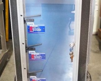 Sig Arms Branded Rotating Tabletop Handgun Display, 30" High, With Keys