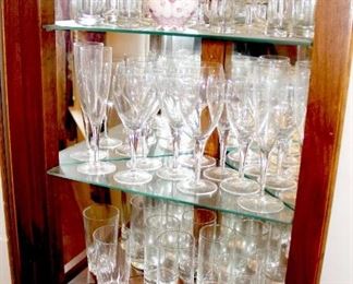 Stemware priced in sets.