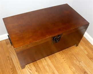 Wooden Blanket Chest - Antique - $125.00
