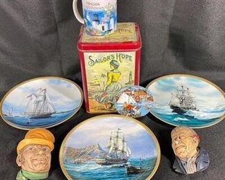 Nautical Ocean Ship Sailing Theme Lot