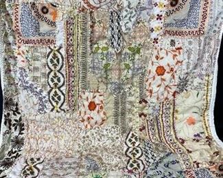 100 Cotton Quilted Throw Lap Blanket Tapestry