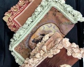 3 tapestry decorative pillowcases shams