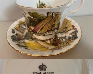 Royal Albert Bone China England Cup & Saucer