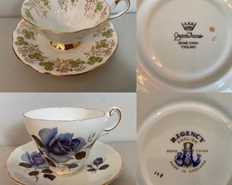 Queen Anne Bone China England Cup & Saucer
Regency English Bone China Cup & Saucer