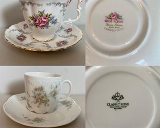Royal Albert Bone China England Tranquillity Cup & Saucer
Rosenthal Germany Classic Rose Cup & Saucer