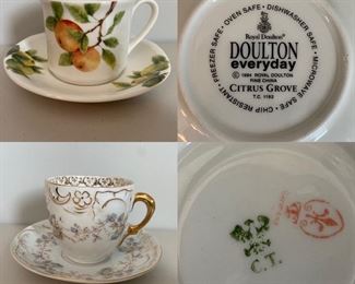 Royal Dalton Everyday 1994 Citrus Grove
Germany Bone China Cup & Saucer