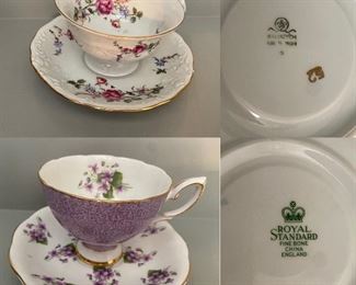 Fine Bone China England Royal Standard Cup & Saucer