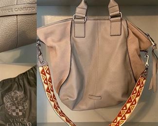 Vince Camuto Large Leather Satchel