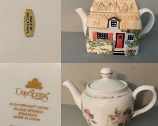 House shaped Made in Philippines Teapot
DaySpring Cards Porcelain Teapot