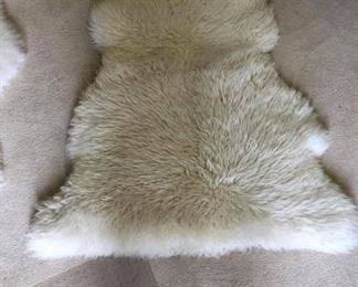 Small Lambskin area rug: $50
42”x34”