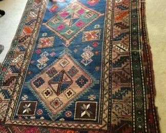 Vintage Hand woven Wool Area Rug: $250
97”Lx 55”W