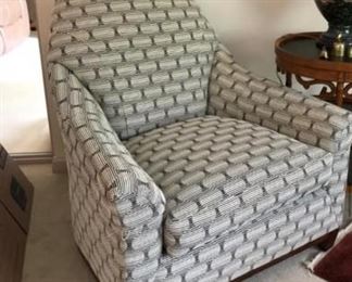 Harden Occasional Chair, black and white:$ 350