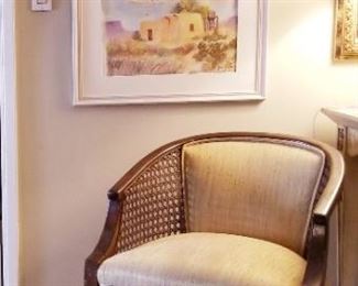 Cane chair $20 on Saturday 
