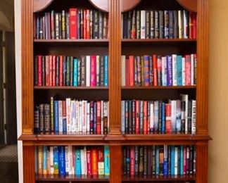 Solid cherry Broyhill bookcase