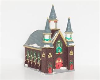 Vintage Department 56 — The Original Snow Village — St. Luke's Church 1992