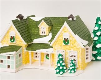 Vintage Department 56 — Dept. 56 Snow Village “Nantucket Renovation” 1993