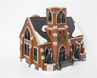 Vintage Department 56 - The Original Snow Village — New Hope Church 1997