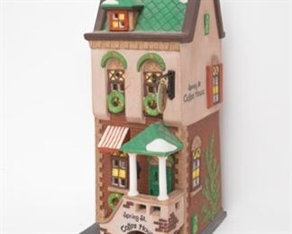 Vintage Department 56 — Christmas in the City Series — Spring St. Coffee House