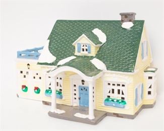 Vintage Department 56 — Snow Village — North Creek Cottage
