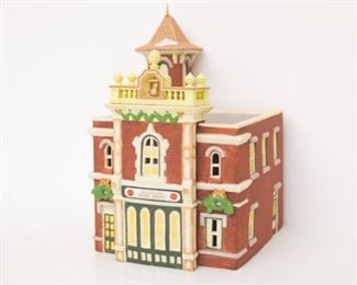 Vintage Disney Holiday Collection — Disney Parks Village Series — Disneyland and Fire Department #105