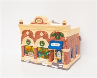 Vintage Department 56 — The Original Snow Village — Village Vet and Pet Shop