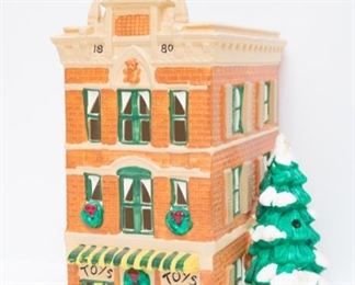 Vintage Department 56 — Snow Village — Toy Shop 1986