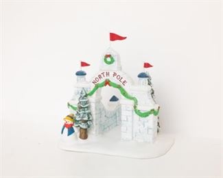 Vintage Department 56 - North Pole Heritage Village Collection North Pole Series North Pole Gate