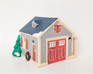 Vintage Department 56 —Snow Village — Garage 1988