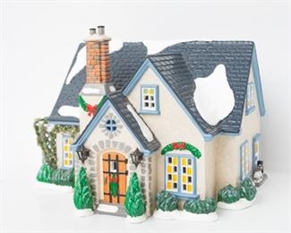 Vintage Department 56 — The Original Snow Village — Hidden Ponds House
