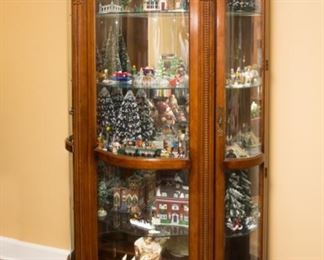 Lighted china cabinet purchased at Sprintz Furniture