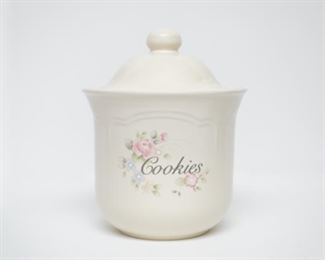 Cookie Jar & Lid "Tea Rose" by PFALTZGRAFF
