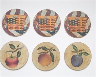 Longaberger coasters